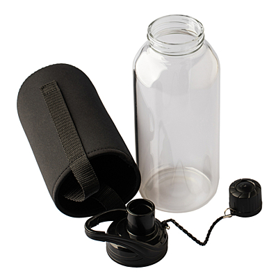 ELAN UPPER skleněná lahev 1 000 ml, černá