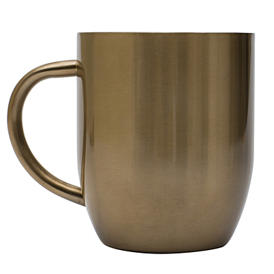 DUSK stainless steel thermo mug 350 ml,  gold