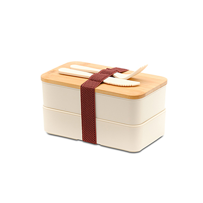 MACHICO double lunch box, beige