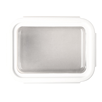 DELECT sklenená obedová krabička 900 ml, transparent