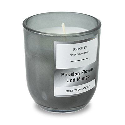 FRASCATI scented candle in glass, grey