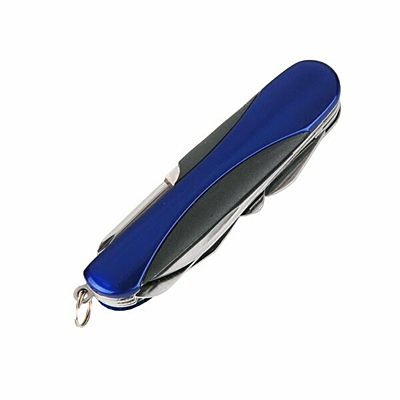 KASSEL pocket knife 9 functions,  blue