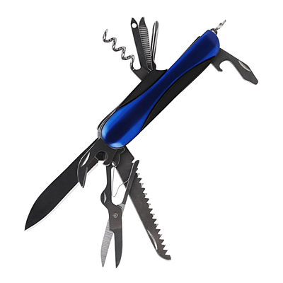 KASSEL kapesní nůž 10 funkcí, modrá