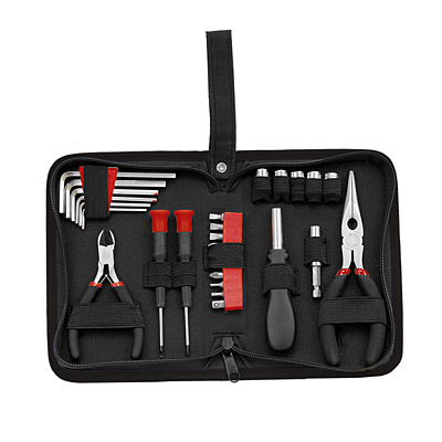 EXPAND tool set,  black/red