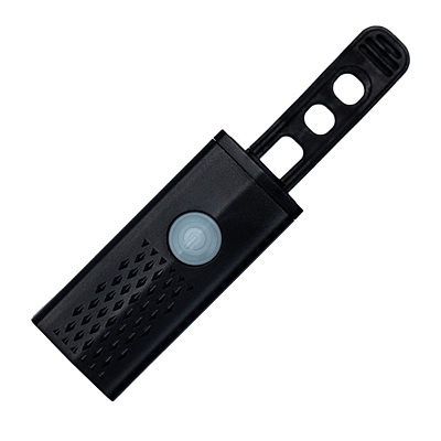 REBIKE svítilna na kolo s USB dobíjením, černá