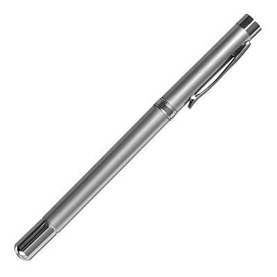 POINTER 4in1 kuličkové pero s laserovým ukazovátkem, stříbrná