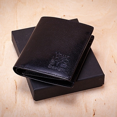 DUKE kožená peněženka,  černá