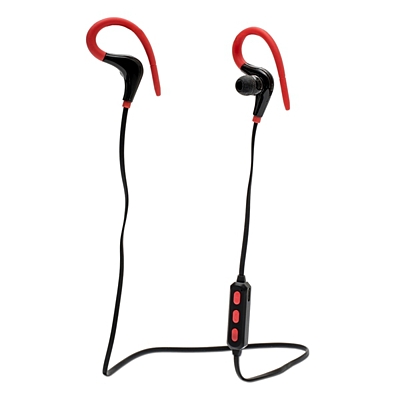 SOUNDBLASTER headphones,  red/black