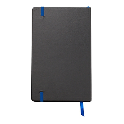 SEVILLA notebook with squared pages 130x210 / 160 pages,  blue/black