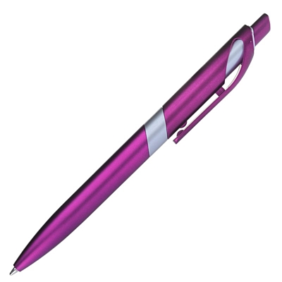 MALAGA guľôčkové pero, fialová