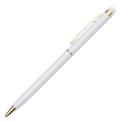 TOUCH TIP GOLD kovové guľôčkové pero so stylusom