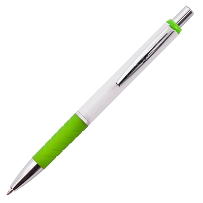 RAPIDO kuličkové pero,  světle zelená/bílá