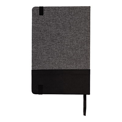 AMADORA notebook with lined pages 140x210 / 160 pages,  grey