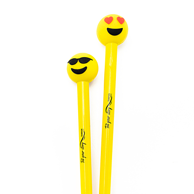GRIN ceruzka s usmievavou tvárou, žltá