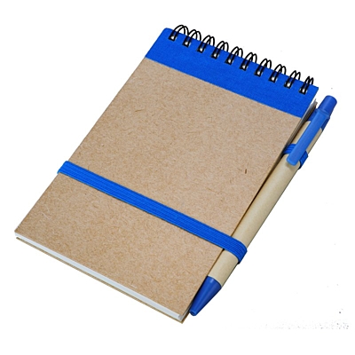 KRAFT zápisník s čistými stranami a perem