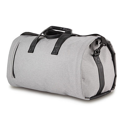 WINTON business travel bag with suit compartment, grey