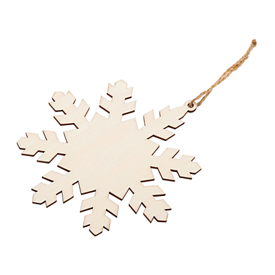 XMAS SNOWFLAKE decoration, beige